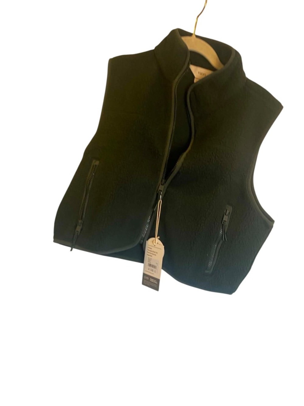 94. NWT Vuori Clothing alpine vest EVERGREEN Size S - Picture 2 of 4